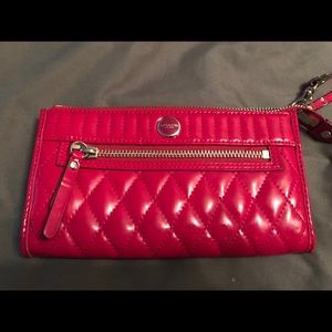 Coach wristlet/wallet